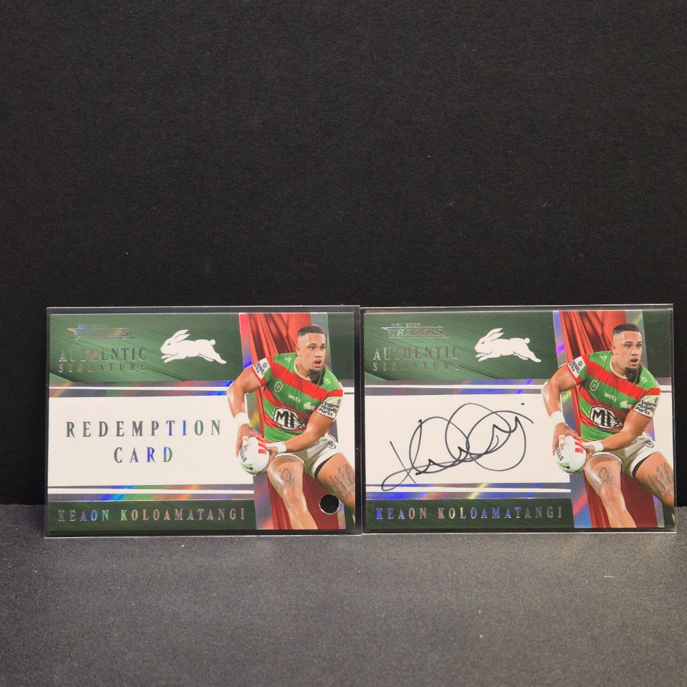 2025 NRL Traders NRL Authentics Signature – AT13 Keaon Koloamatangi