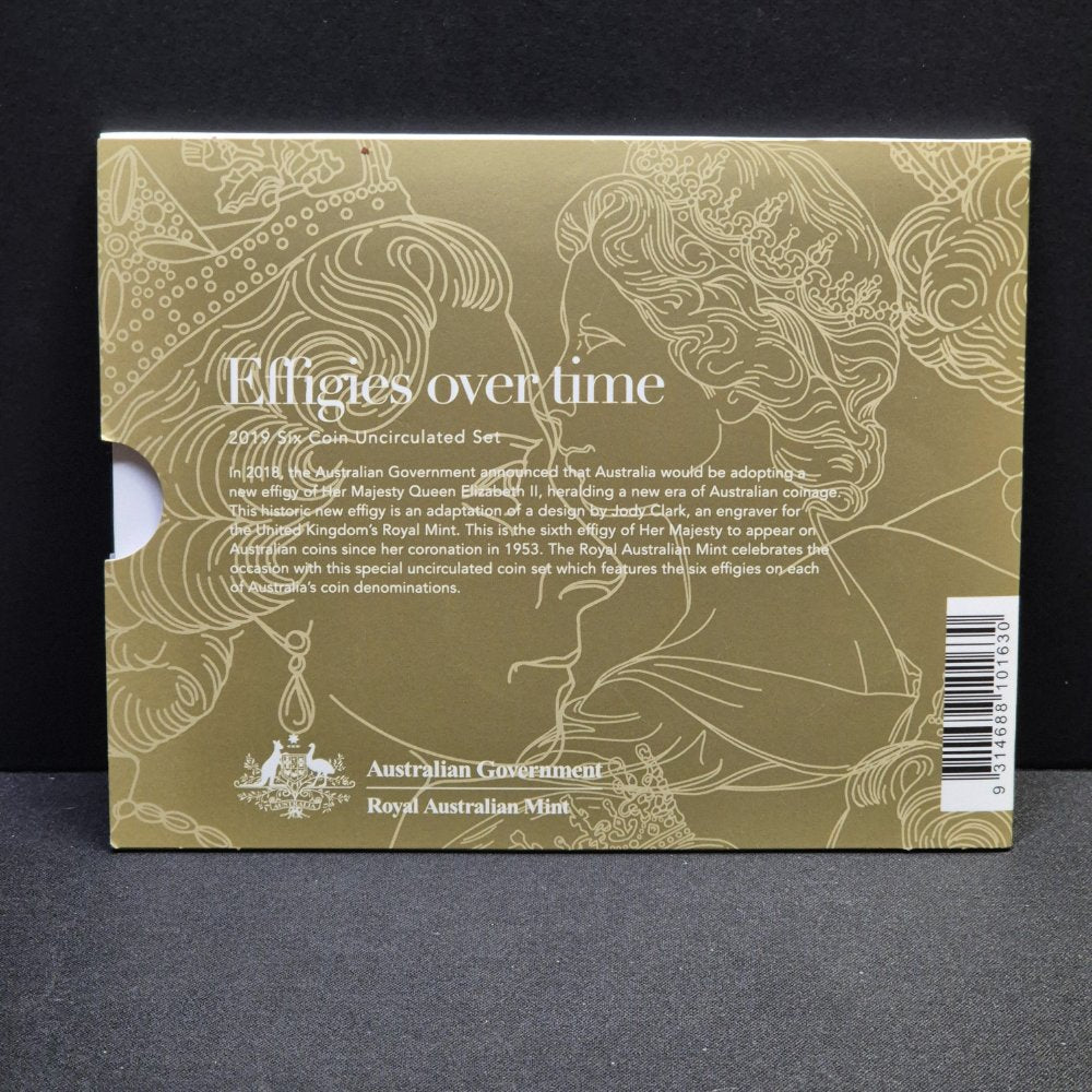 2019 Effigies over time Six‑Coin Uncirculated Mint Set