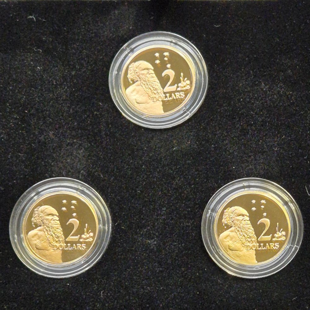 2018 30th Anniversary of the Two Dollar Coin - Three Proof Coin Set