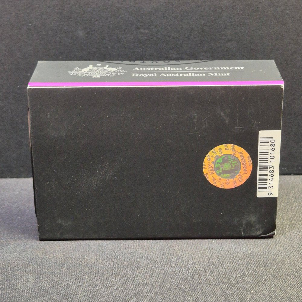 2012 $5 Silver Proof Colour Domed Coin - Southern Sky - Crux