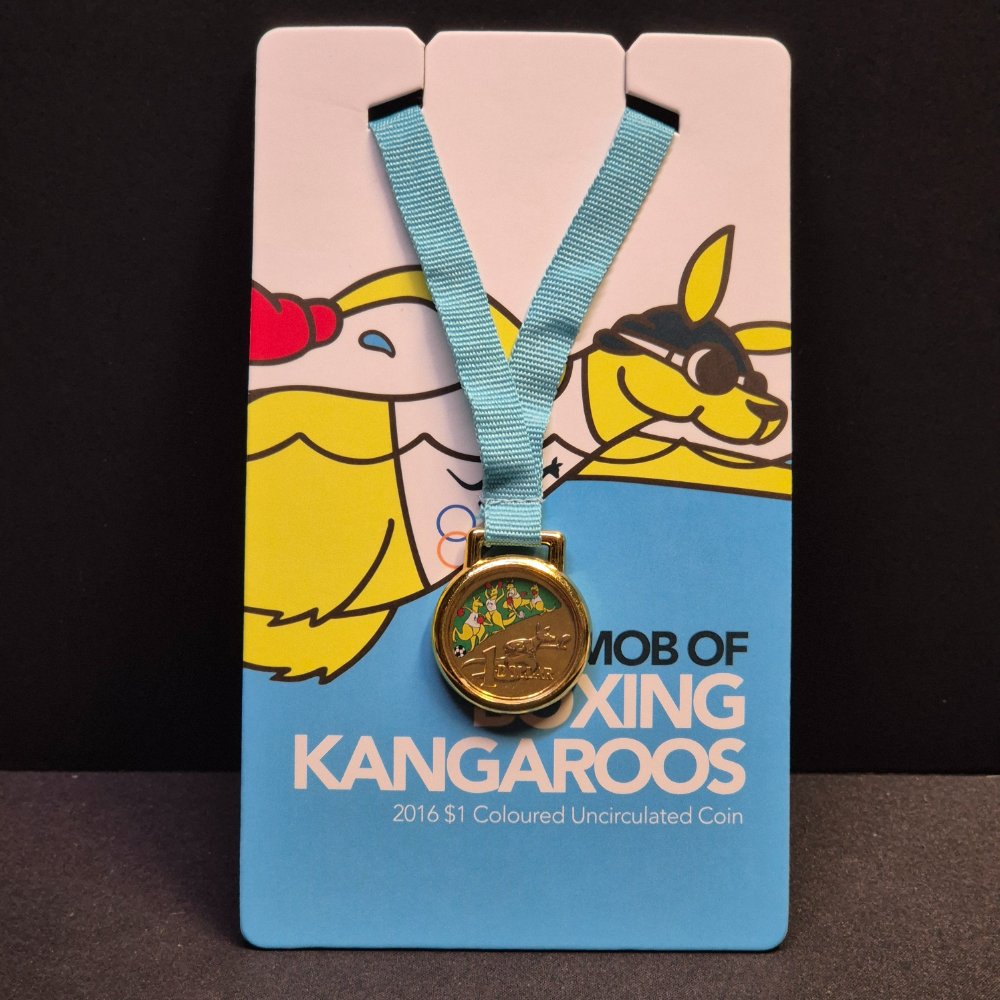 2016 $1 Olympic Mob of Boxing Kangaroos Swimming - Thomas Fraser-Holmes