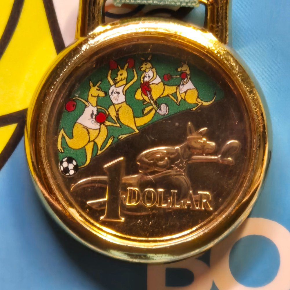 2016 $1 Olympic Mob of Boxing Kangaroos Swimming - Thomas Fraser-Holmes