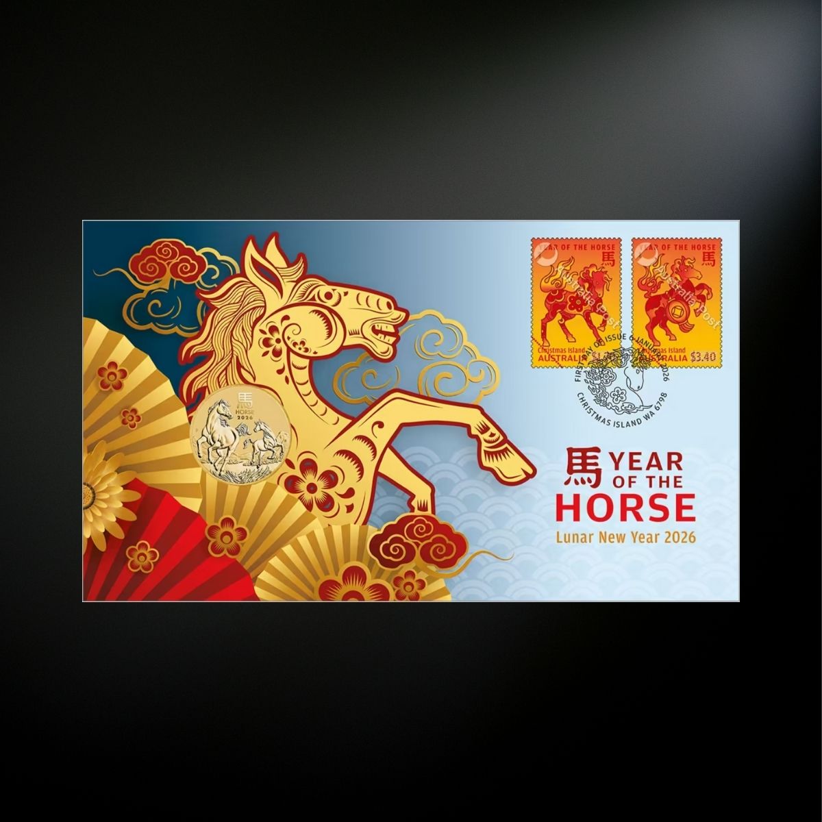 2026 $1 Perth Mint Lunar New Year Year of the Horse PNC