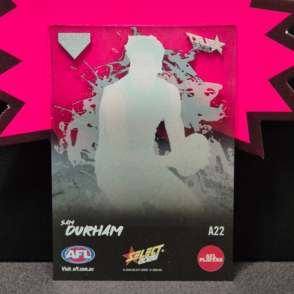 2026 AFL Footy Stars - Adrenaline - A22 - Sam Durham