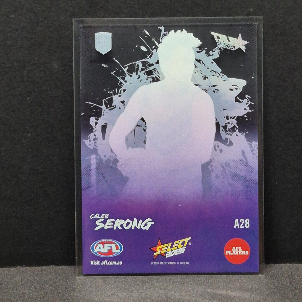 2026 AFL Footy Stars - Adrenaline - A28 - Caleb Serong