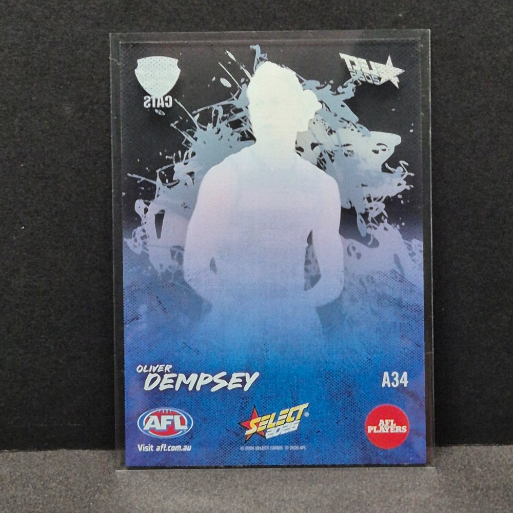 2026 AFL Footy Stars - Adrenaline - A34 - Oliver Dempsey