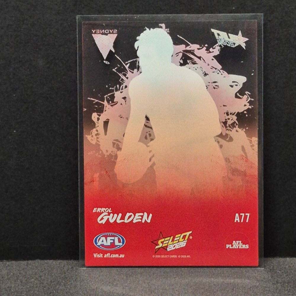2026 AFL Footy Stars - Adrenaline - A77 - Errol Gulden