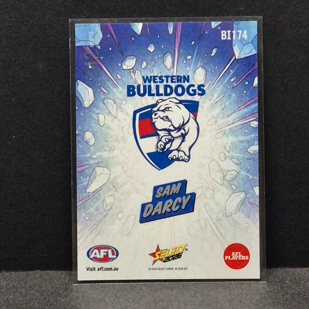2026 AFL Footy Stars - Booom Ice - BI174 - Sam Darcy