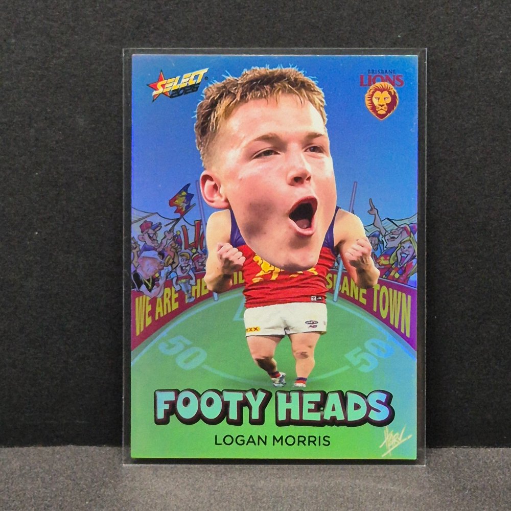 2026 AFL Footy Stars - Footy Heads - FH10 - Logan Morris