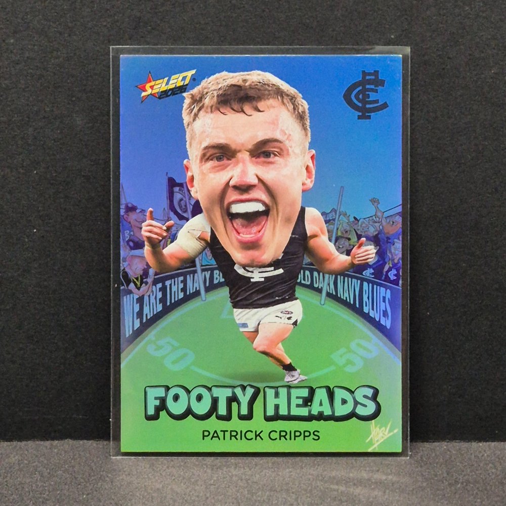 2026 AFL Footy Stars - Footy Heads - FH13 - Patrick Cripps