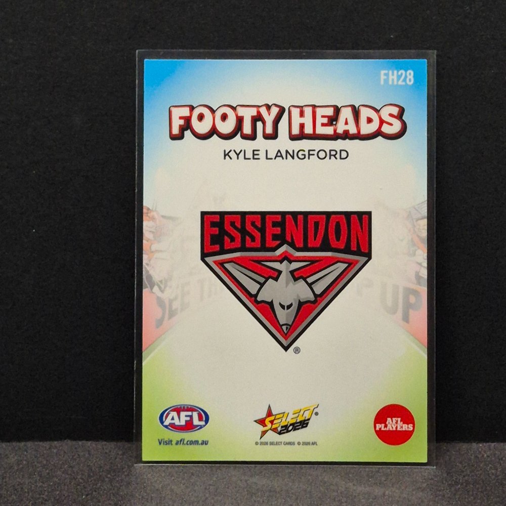 2026 AFL Footy Stars - Footy Heads - FH28 - Kyle Langford