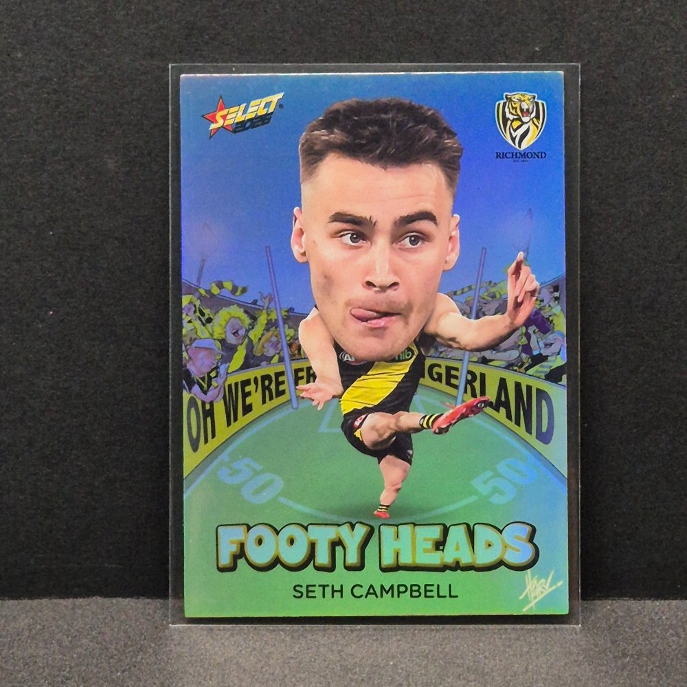 2026 AFL Footy Stars - Footy Heads - FH80 - Seth Campbell
