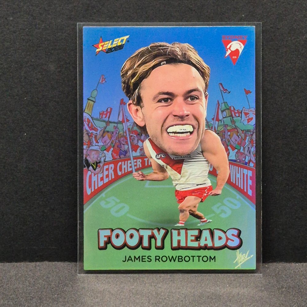 2026 AFL Footy Stars - Footy Heads - FH95 - James Rowbottom