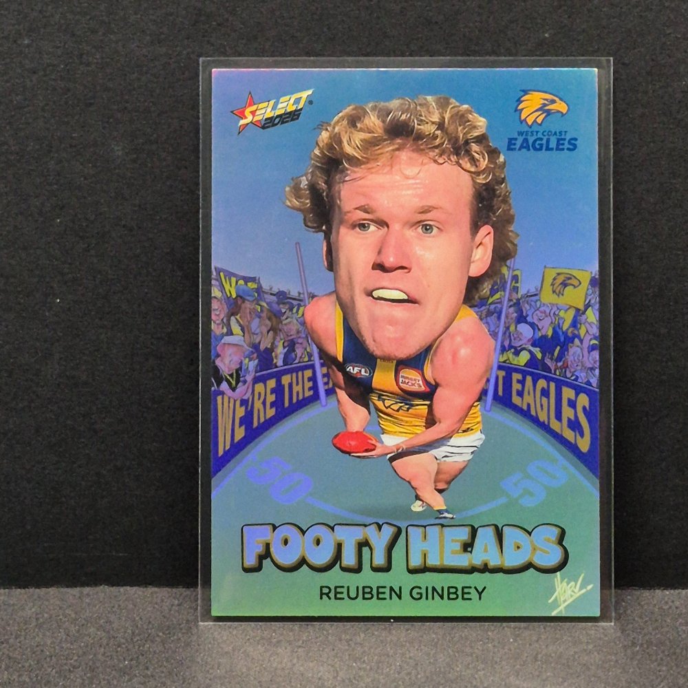 2026 AFL Footy Stars - Footy Heads - FH98 - Reuben Ginbey