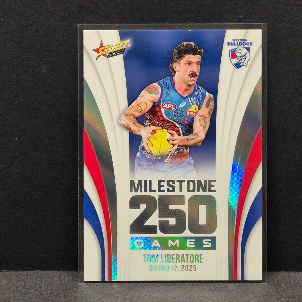 2026 AFL Footy Stars - Milestone Games - MG105 - Tom Liberatore