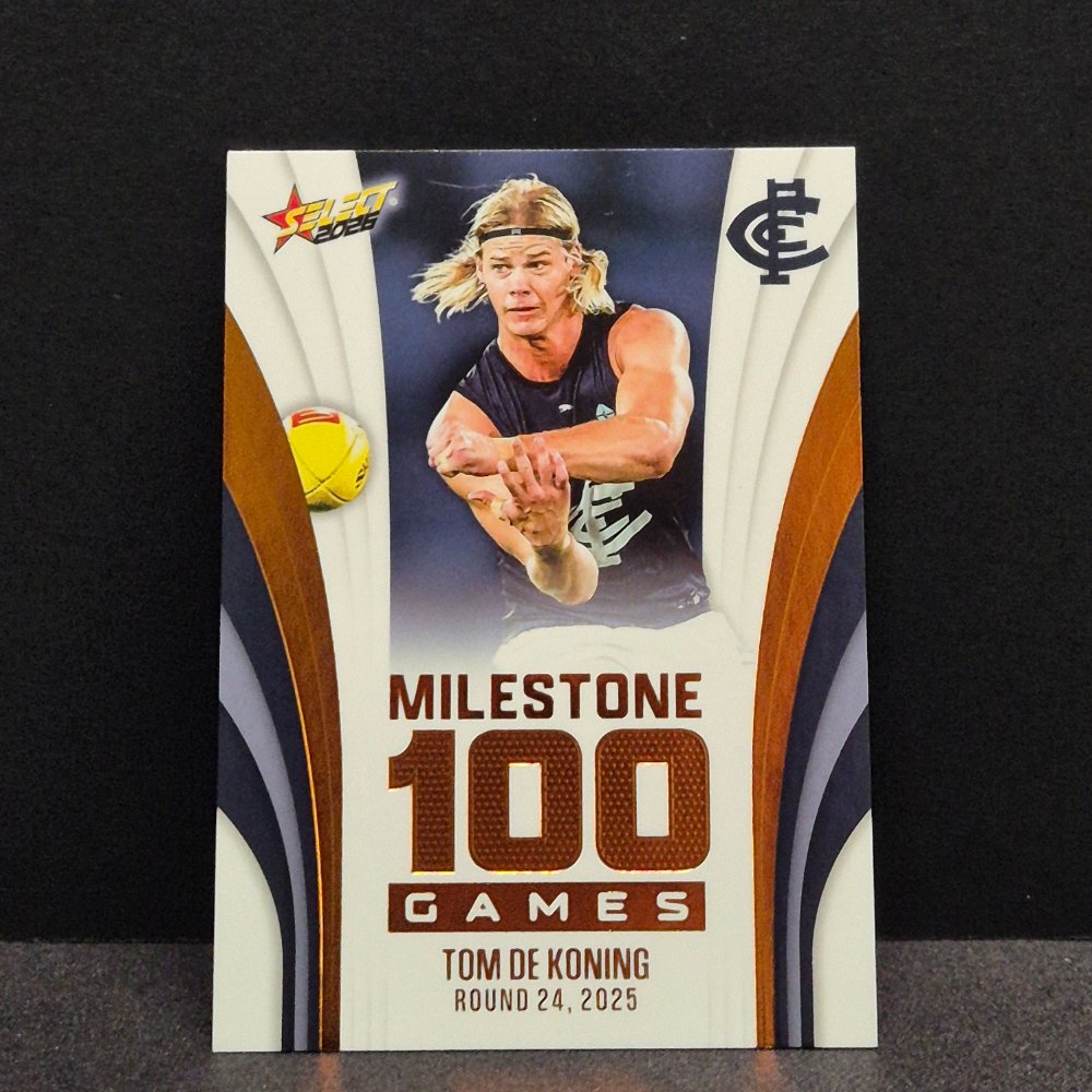 2026 AFL Footy Stars - Milestone Games - MG16 - Tom De Koning