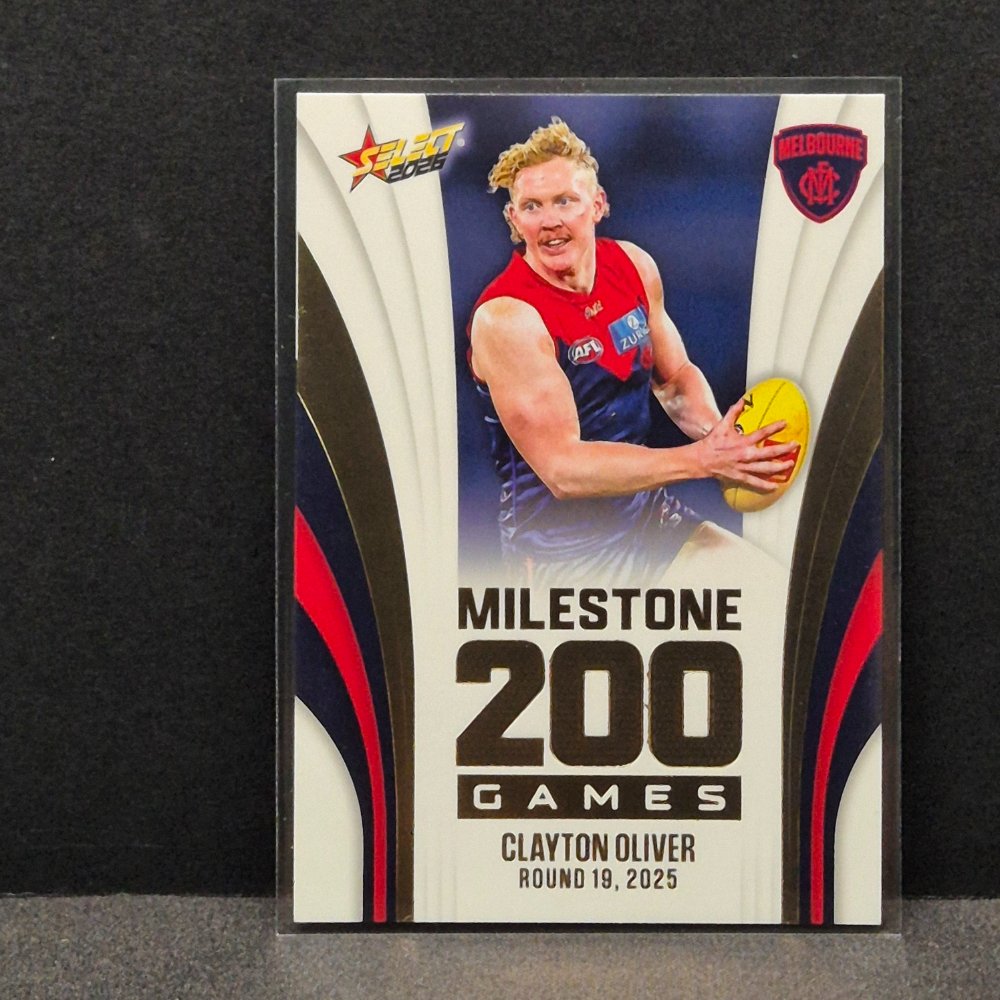 2026 AFL Footy Stars - Milestone Games - MG63 - Clayton Oliver