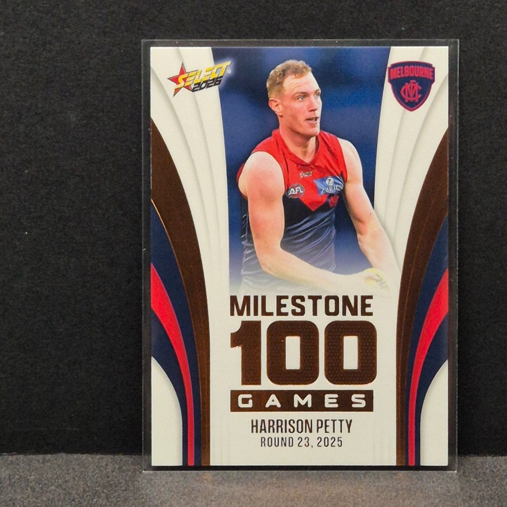 2026 AFL Footy Stars - Milestone Games - MG65 - Harrison Petty