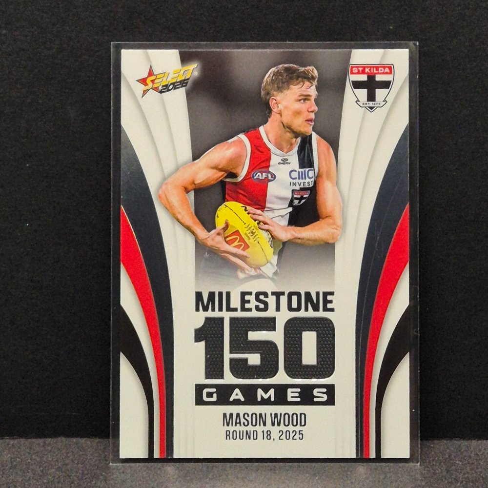 2026 AFL Footy Stars - Milestone Games - MG86 - Mason Wood