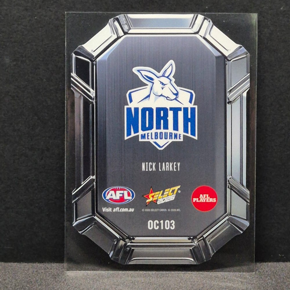 2026 AFL Footy Stars - Octane Die-Cut - OC103 - Nick Larkey