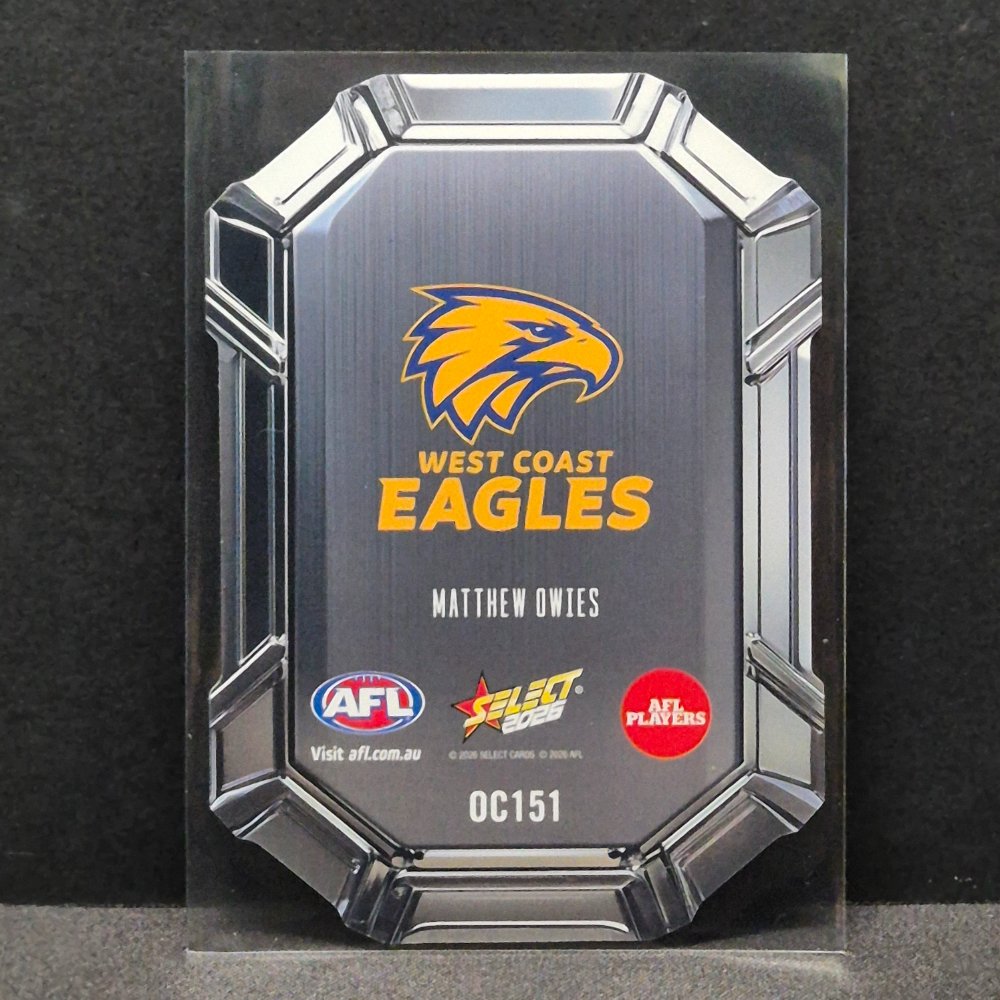 2026 AFL Footy Stars - Octane Die-Cut - OC151 - Matthew Owies