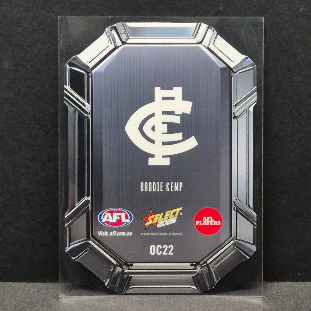 2026 AFL Footy Stars - Octane Die-Cut - OC22 - Brodie Kemp
