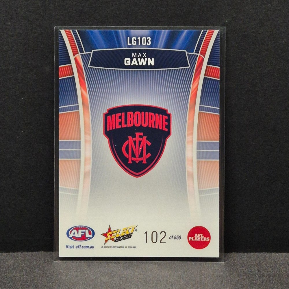 2026 AFL Footy Stars Hobby - Luminous - LG103 - Max Gawn