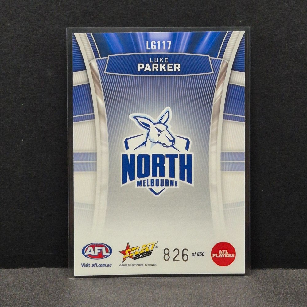 2026 AFL Footy Stars Hobby - Luminous - LG117 - Luke Parker