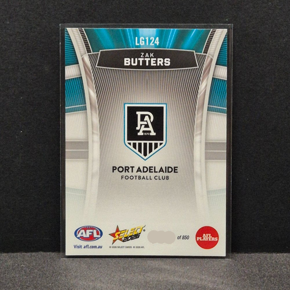 2026 AFL Footy Stars Hobby - Luminous - LG124 - Zak Butters