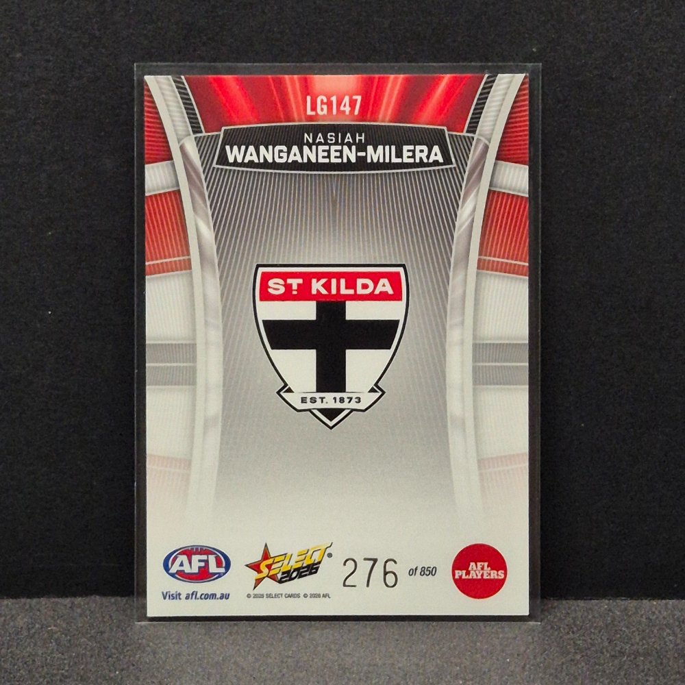 2026 AFL Footy Stars Hobby - Luminous - LG147 - Nasiah Wanganeen-Milera