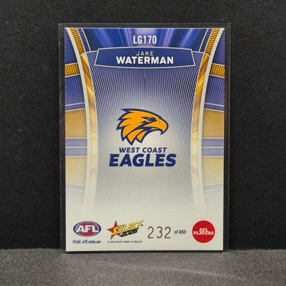 2026 AFL Footy Stars Hobby - Luminous - LG170 - Jake Waterman