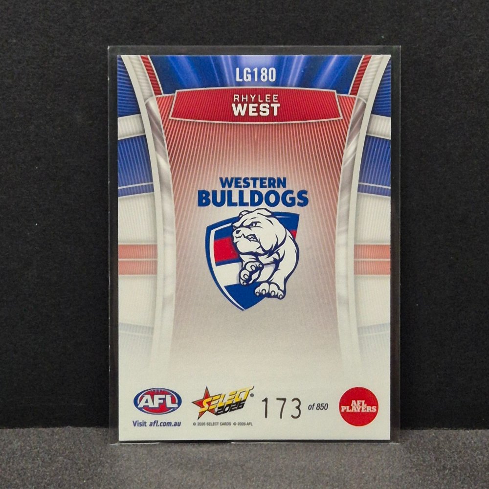 2026 AFL Footy Stars Hobby - Luminous - LG180 - Rhylee West