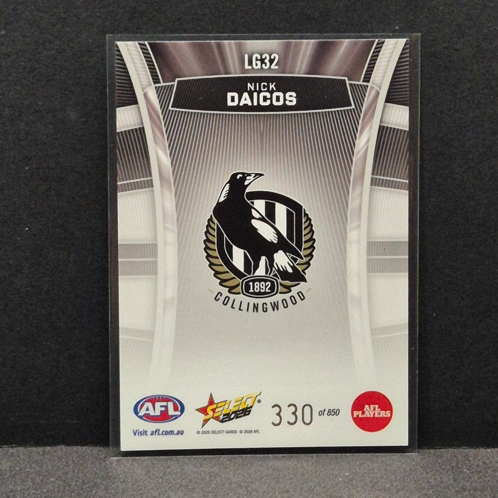 2026 AFL Footy Stars Hobby - Luminous - LG32 - Nick Daicos