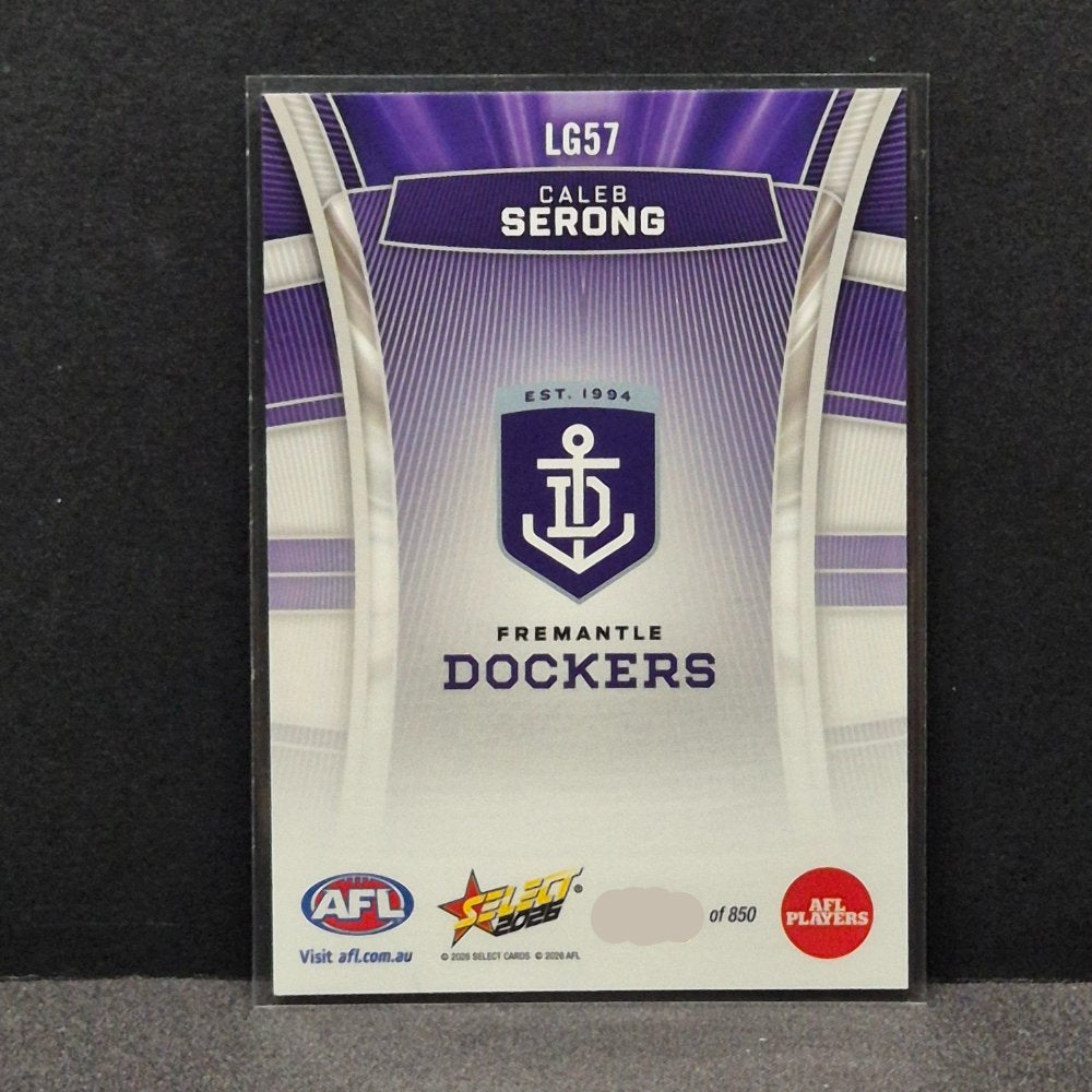 2026 AFL Footy Stars Hobby - Luminous - LG57 - Caleb Serong