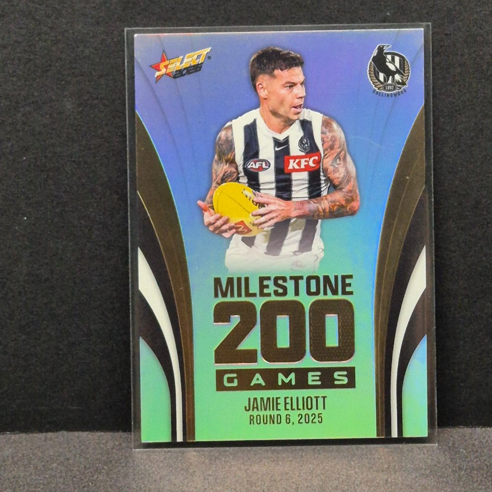 2026 AFL Footy Stars Hobby - Milestone Games - MGH19 - Jamie Elliott