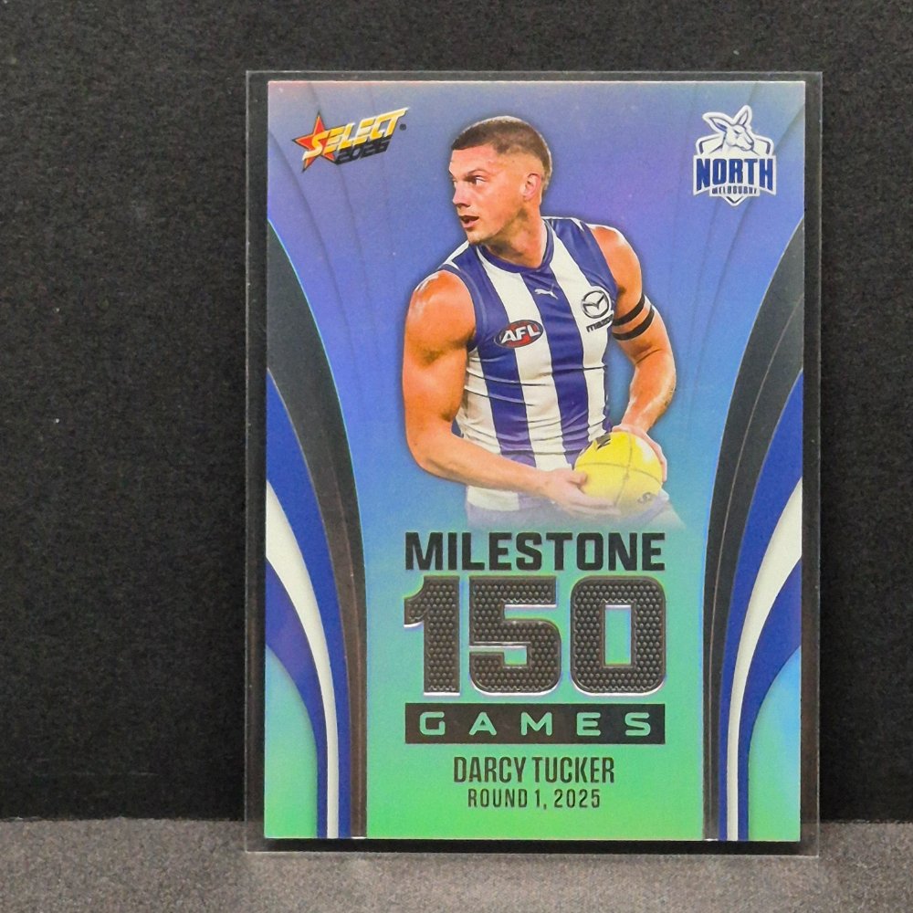 2026 AFL Footy Stars Hobby - Milestone Games - MGH67 - Darcy Tucker