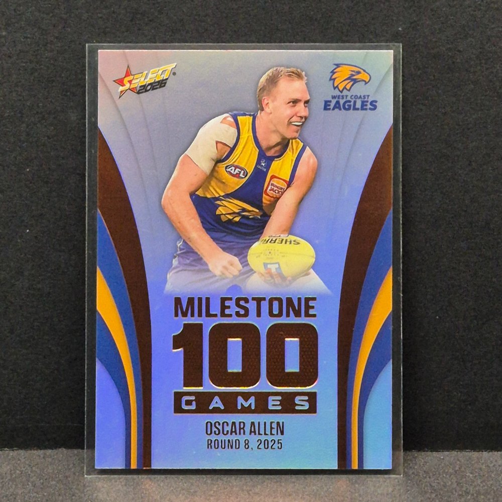 2026 AFL Footy Stars Hobby - Milestone Games - MGH98 - Oscar Allen