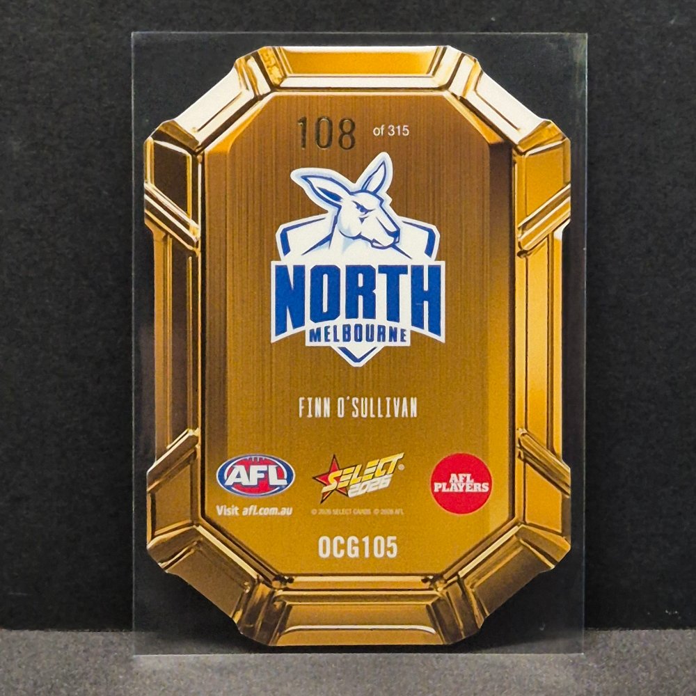 2026 AFL Footy Stars Hobby - Octane Gold - OCG105 - Finn O'Sullivan