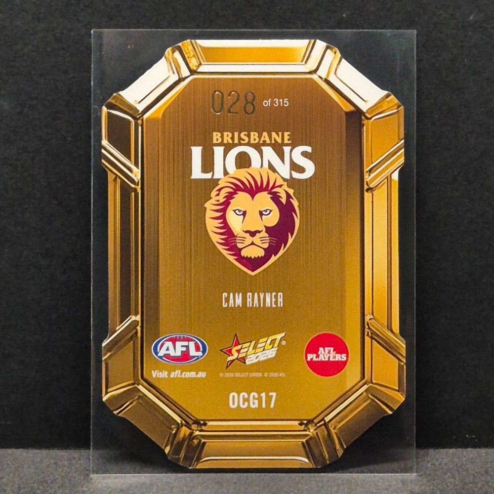 2026 AFL Footy Stars Hobby - Octane Gold - OCG17 - Cam Rayner