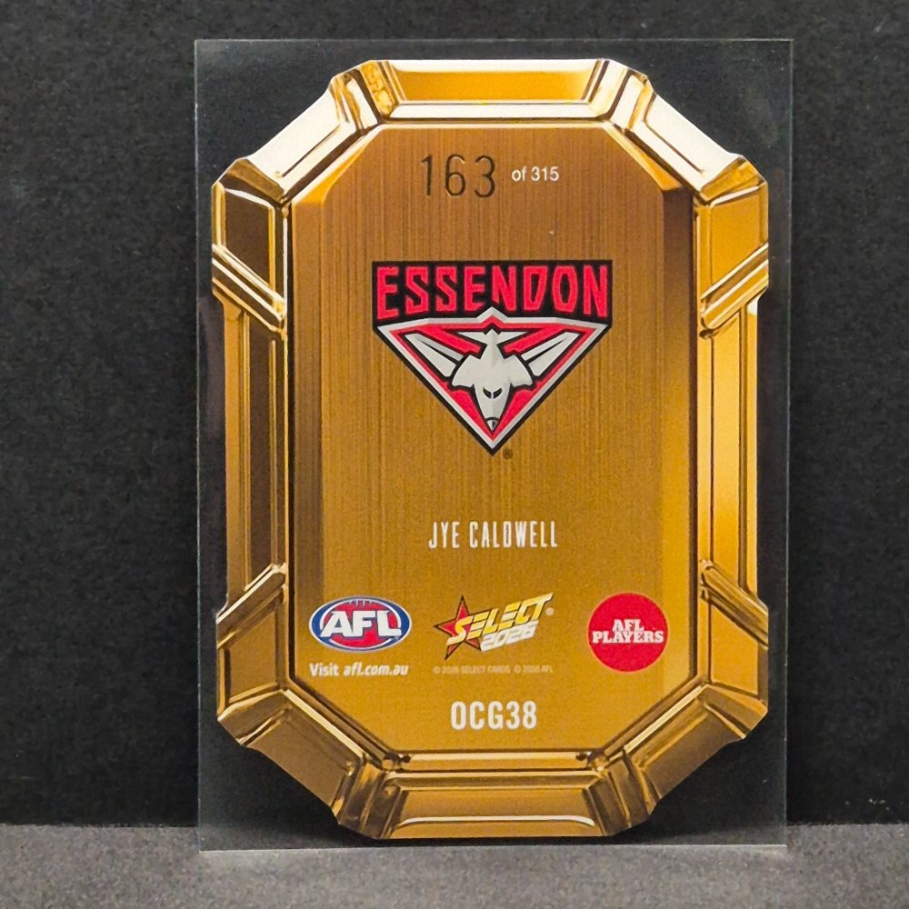 2026 AFL Footy Stars Hobby - Octane Gold - OCG38 - Jye Caldwell
