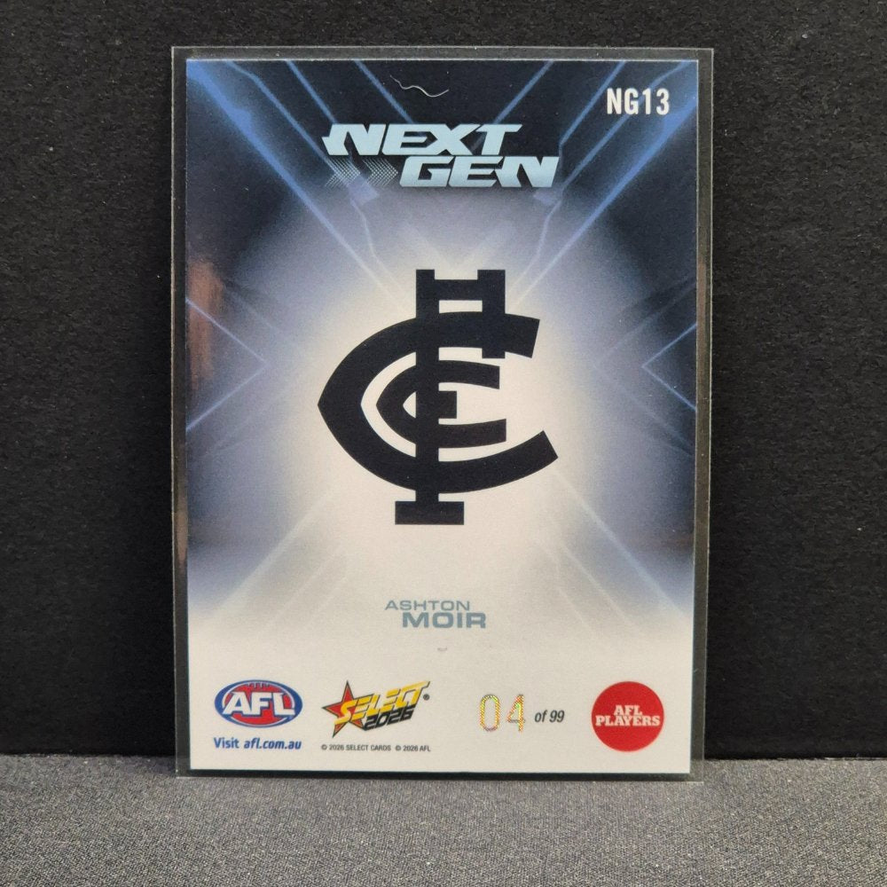 2026 AFL Footy Stars Hobby - Next Gen - NG13 - Ashton Moir