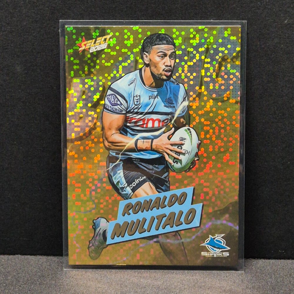 2026 NRL League Heroes - Bang Gold - BG18 - Ronaldo Mulitalo