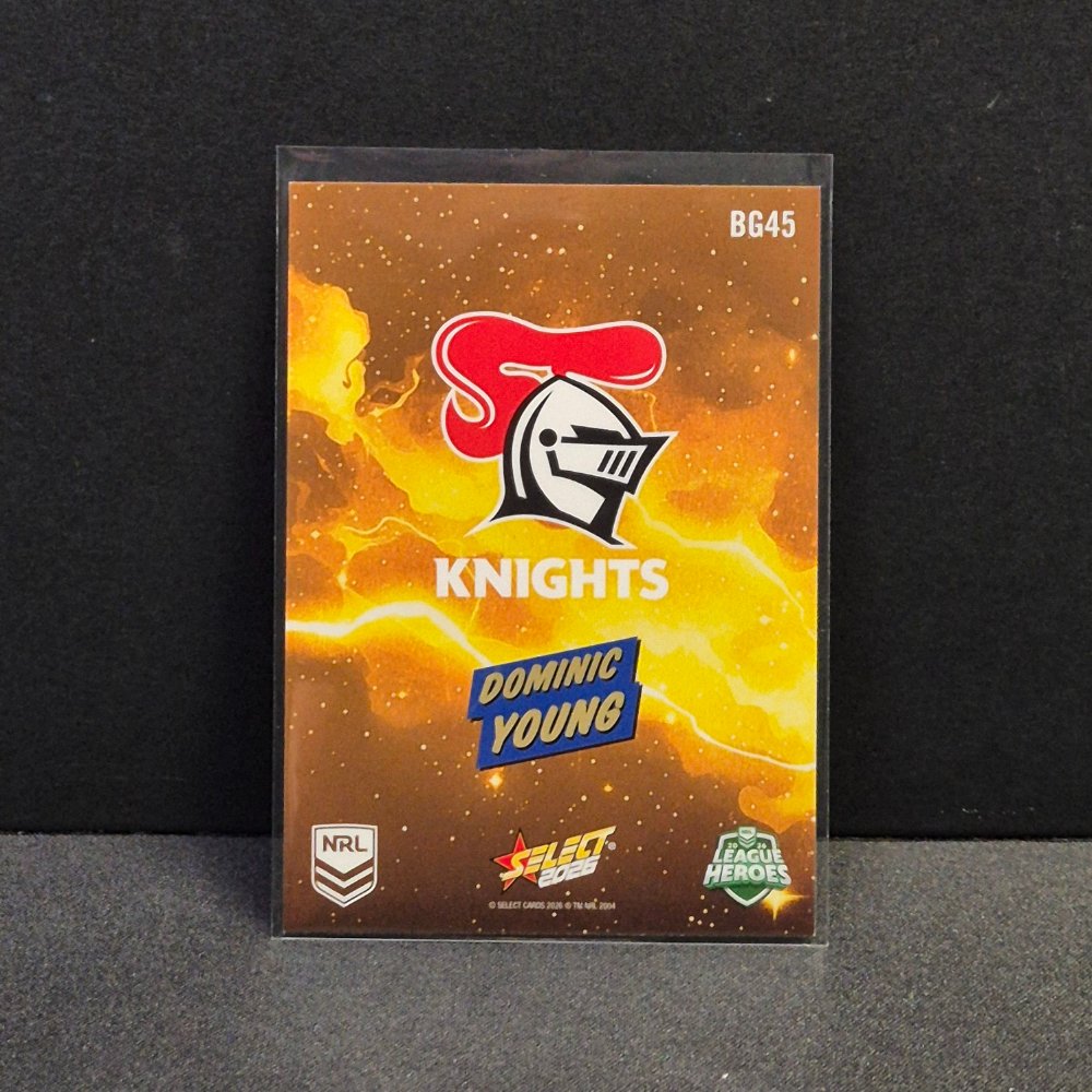 2026 NRL League Heroes - Bang Gold - BG45 - Dominic Young