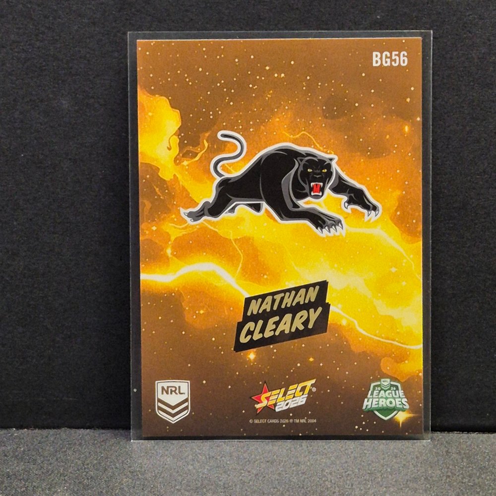 2026 NRL League Heroes - Bang Gold - BG56 - Nathan Cleary