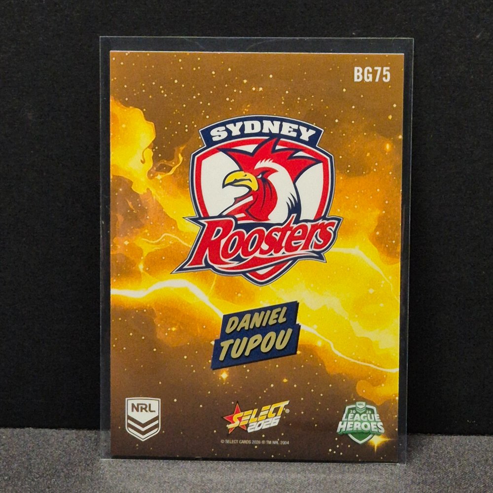 2026 NRL League Heroes - Bang Gold - BG75 - Daniel Tupou