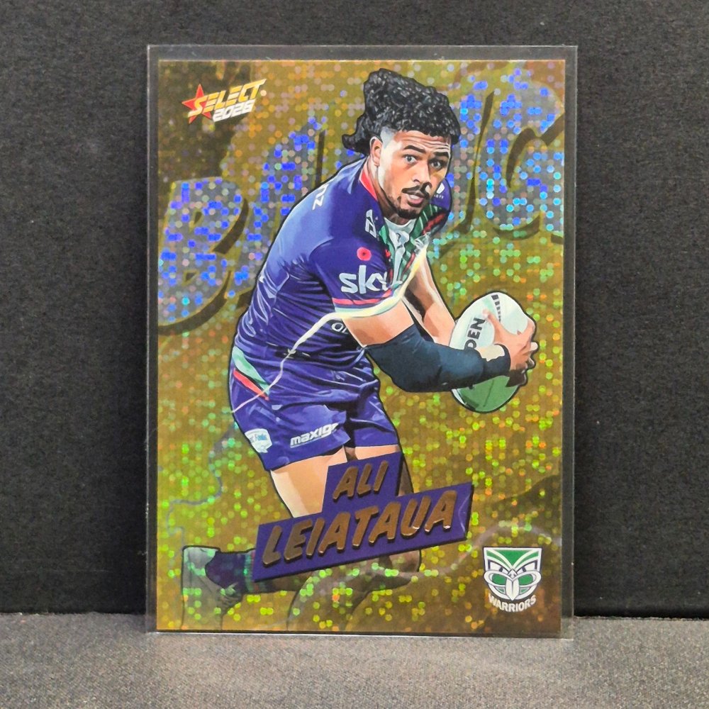 2026 NRL League Heroes - Bang Gold - BG77 - Ali Leiataua