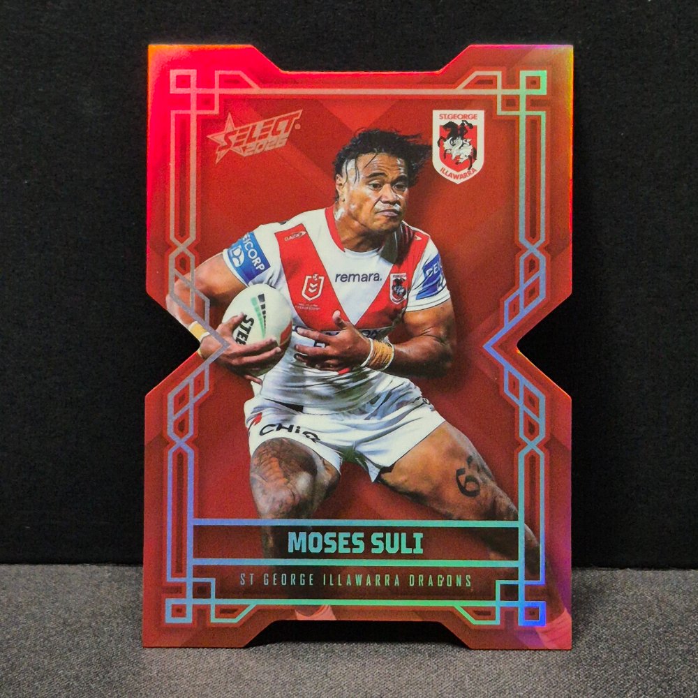 2026 NRL League Heroes - Colours Diecut - CD182 - Moses Suli