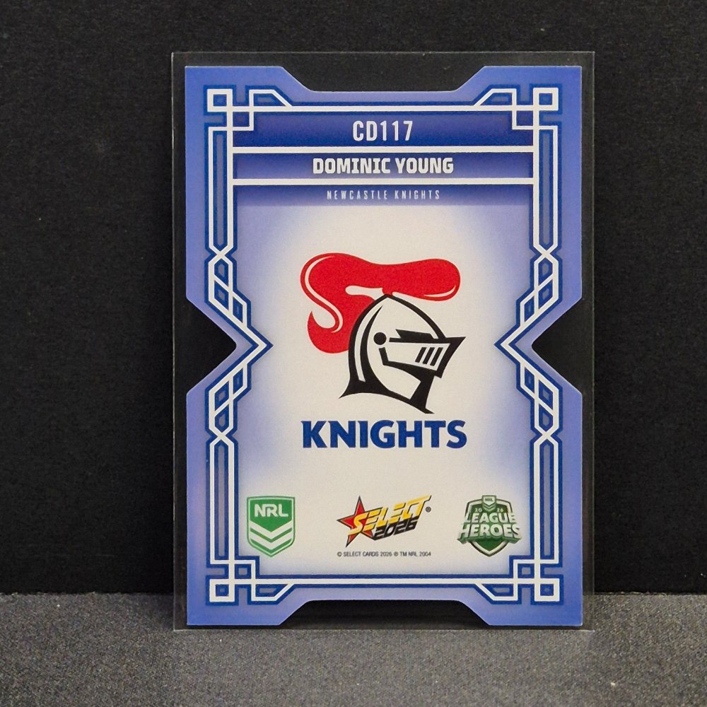 2026 NRL League Heroes - Colours Diecut - CD117 - Dominic Young