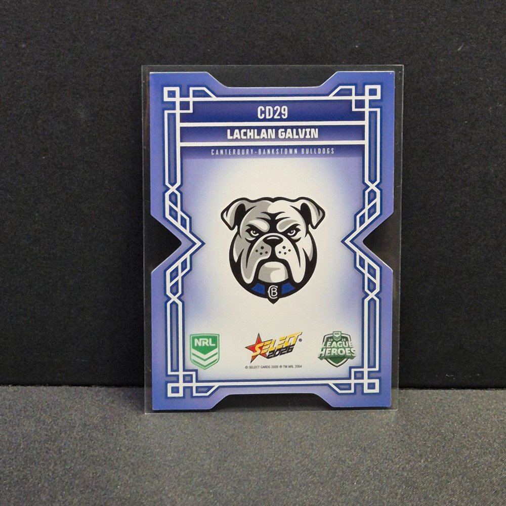 2026 NRL League Heroes - Colours Diecut - CD29 - Lachlan Galvin