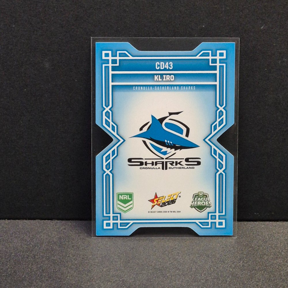 2026 NRL League Heroes - Colours Diecut - CD43 - KL Iro